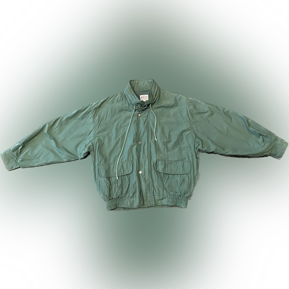 Best Direction Green Bomber Jacket